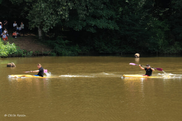 joutes nautiques Grand-Fougeray, course de kayak